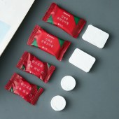 压缩一次性毛巾圆形加厚 20×22cm单颗珍珠纹