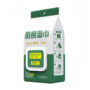 新款悬挂式厨房湿巾珍珠纹加大加厚【80片】