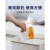 厨房悬挂式懒人抹布不掉毛加厚一次性厨房抹布（布素朵印花320g）