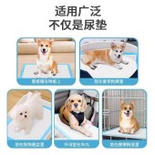 宠物尿垫加厚除臭吸水一次性尿垫狗尿片XL码蓝色--【20片装】