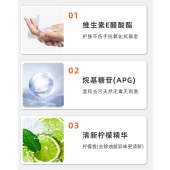 厨房湿巾柠檬清香洁净去污80片（英文款）