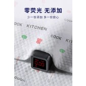 厨房悬挂式懒人抹布不掉毛加厚一次性厨房抹布（布素朵印花320g）