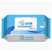 浴室除水垢湿巾多功能卫生湿巾纸玻璃瓷砖一次性清洁家用去垢湿巾小尺寸80片