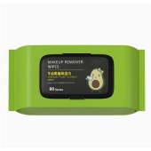 牛油果植萃湿巾一次性湿纸巾面部温和清洁湿巾懒人洁面巾80片