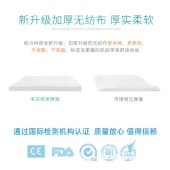 50片装湿巾新生婴儿手口湿巾儿童学生便携湿纸巾一次性无纺布湿巾呆小妮