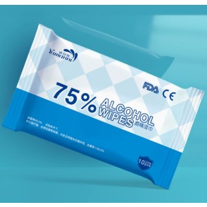 哎小巾消毒湿巾小包便携装酒精除甲流病毒杀菌湿纸巾学生擦手清洁雅曼妮【酒精湿巾】