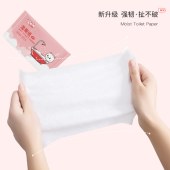 50单片独立包装湿厕纸厕巾湿手纸婴儿擦屁股提装成人卫生护理湿巾