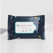 10片装湿巾婴儿抽取便携小包湿纸巾十片一次性湿巾英文TISSUEwipe