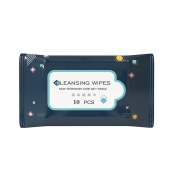 10片装湿巾婴儿抽取便携小包湿纸巾十片一次性湿巾英文TISSUEwipe