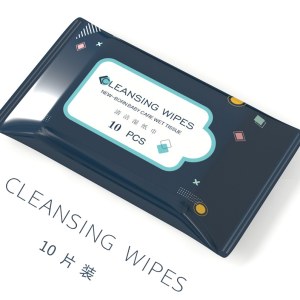 10片装湿巾婴儿抽取便携小包湿纸巾十片一次性湿巾英文TISSUEwipe
